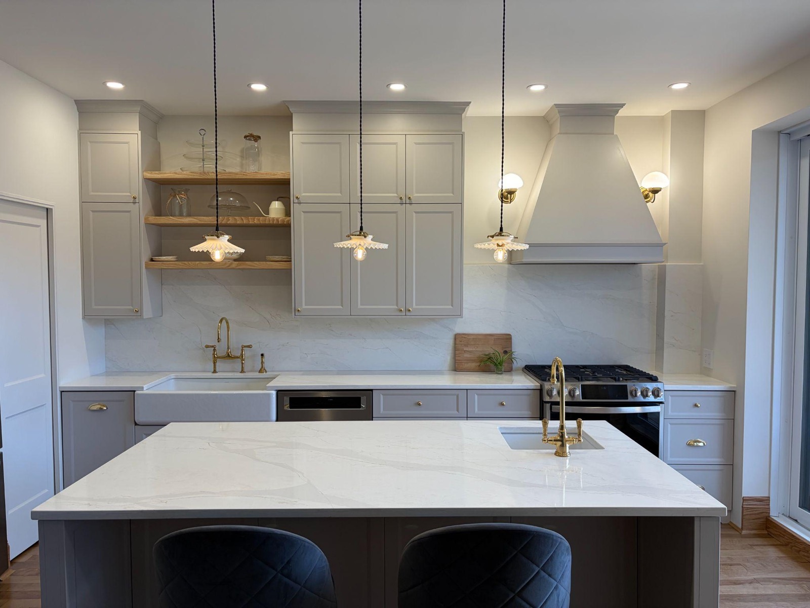 Pièce de vie de la maison de NDG