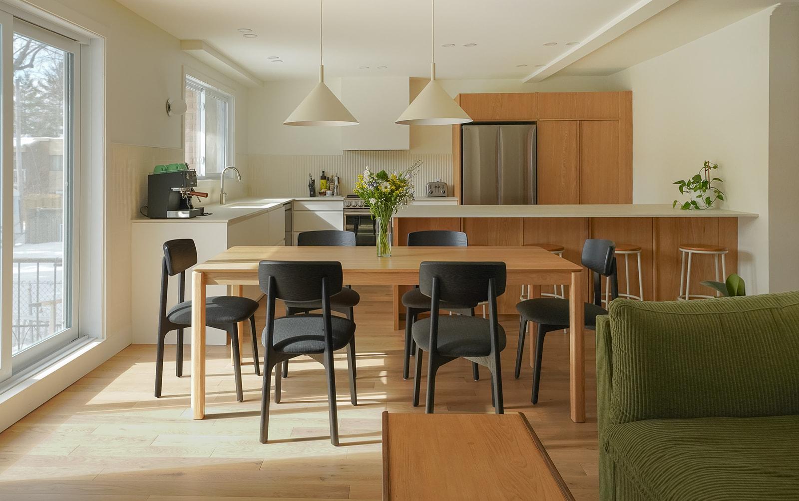 Espace repas du projet Sacré-Coeur