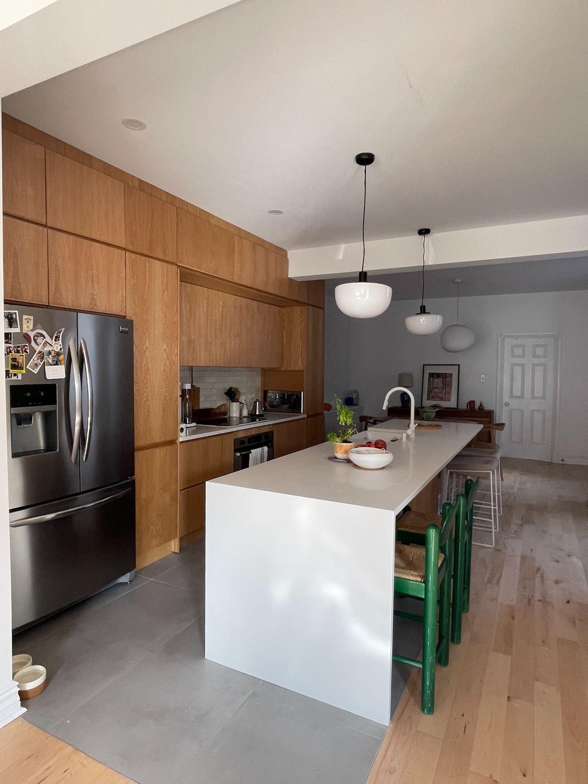 Espace repas de la maison de la rue Sherbrooke